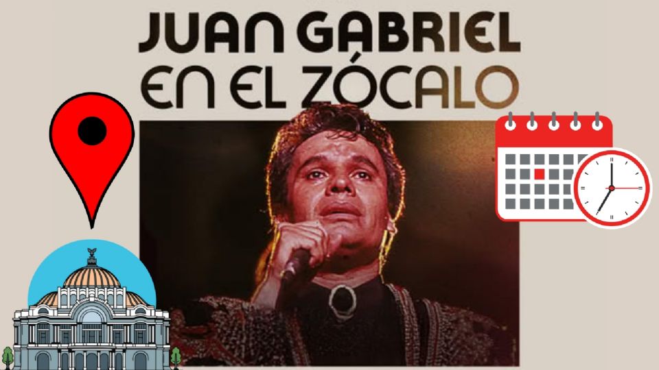 Juan Gabriel GRATIS en el Zócalo Capitalino