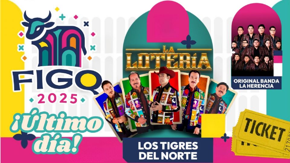 Artistas que se presentarán en el cierre de la Feria Internacional Ganadera Querétaro 2025