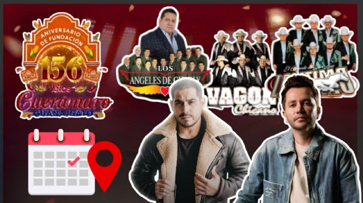 Feria Cuerámaro 2025: Cartelera completa de artistas que darán concierto GRATIS en Guanajuato