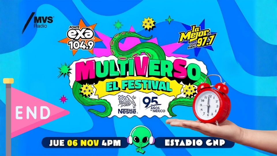 ¿A qué hora termina el Multiverso Nestlé 95 años HOY jueves 6 de noviembre?
