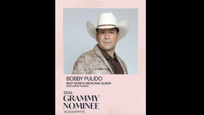 Bobby Pulido se despide con nominación al Grammy Americano 2026