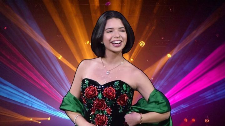 Ángela Aguilar felicita a fan con su mismo look en concierto: "Las 2 somos peloncitas" (VIDEO)