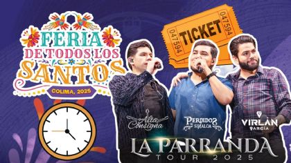 Feria de Todos los Santos Colima 2025: ¿A qué hora empieza el concierto de La Parranda Tour HOY 8 de noviembre en el Palenque?