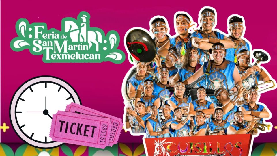 Banda Cuisillos se presentará HOY en la Feria San Martín Texmelucan 2025