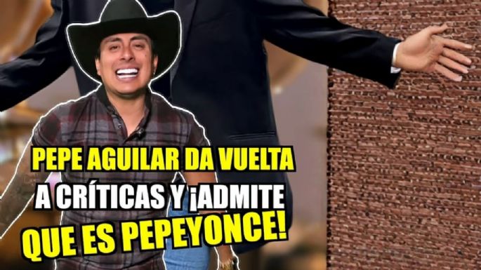 Pepe Aguilar se autoproclama “Pepeyoncé” para frenar el hate: así respondió a las críticas sobre Ángela y Nodal