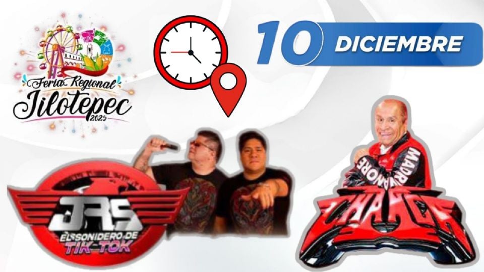 Artistas que se presentarán HOY en la Feria Regional Jilotepec 2025