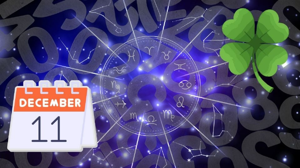 Números de la suerte del 11 de diciembre para cada signo zodiacal