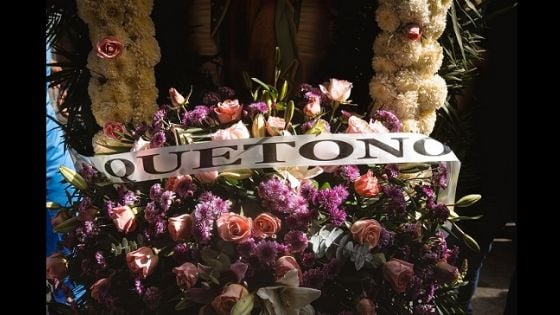 Quetono realiza peregrinación en honor a la Guadalupana