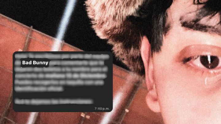 VIDEO | Bad Bunny invita a fanático a su concierto por ser viral y estallan las redes