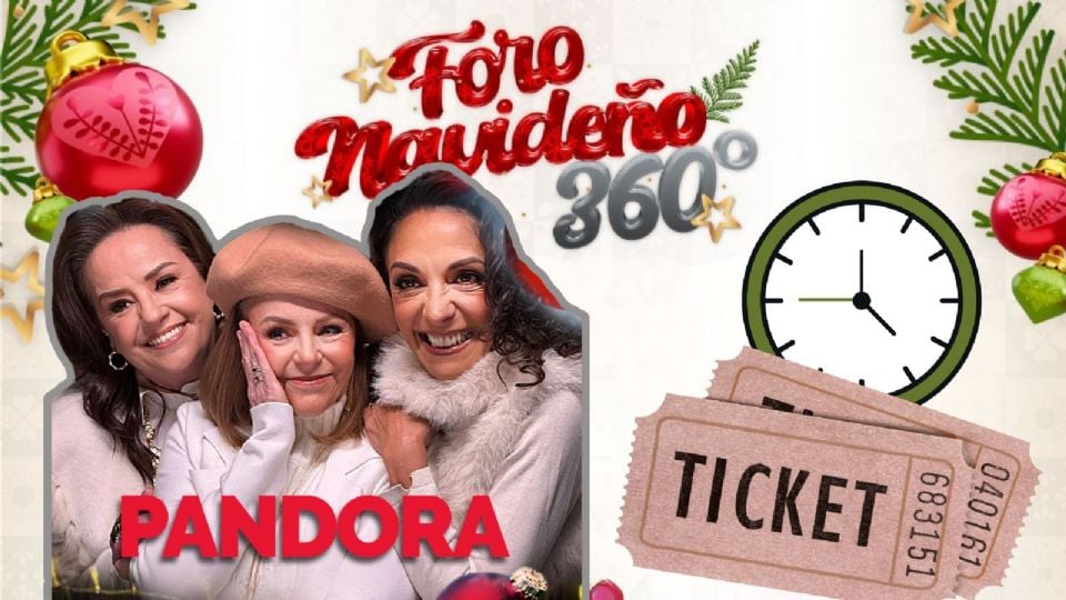 Pandora se presentará HOY en el Foro Navideño 360 Puebla 2025