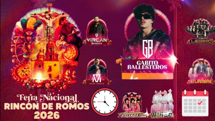 Feria Nacional Rincón de Romos 2026: Fechas y cartelera completa de artistas que darán concierto en Aguascalientes