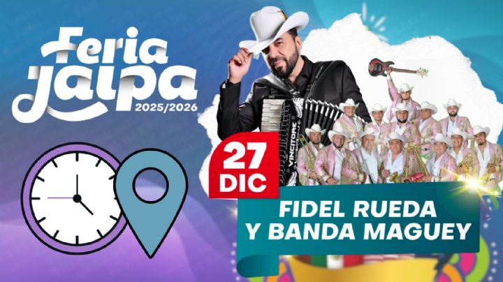 Feria Regional Jalpa 2025-2026: Programa completo de artistas y actividades de HOY 27 de diciembre en Zacatecas