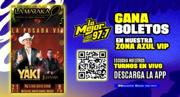 Gana tus boletos para la Posada VIP con el Yaki