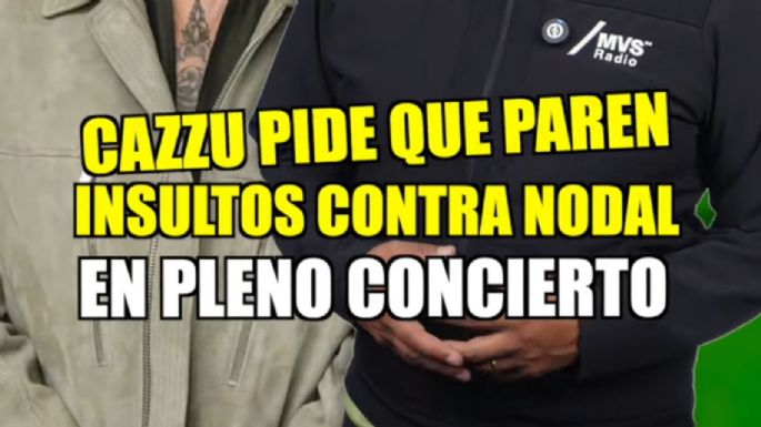 Cazzu DETIENE su concierto y DEFENDE a Christian Nodal de insultos: “Lo pasado pisado”
