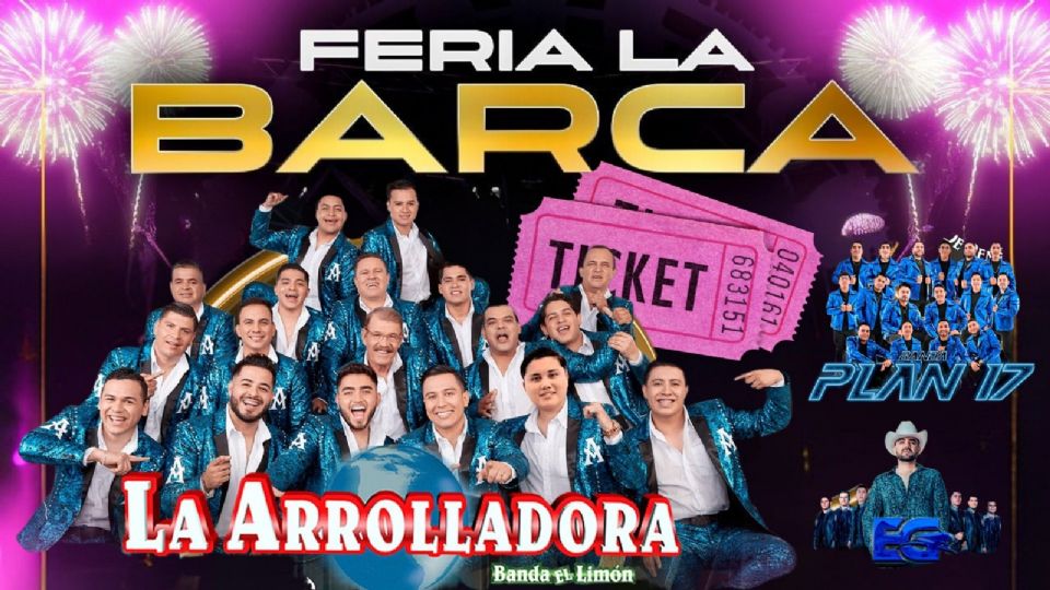 Artistas que se presentarán HOY en la Feria de la Barca 2025