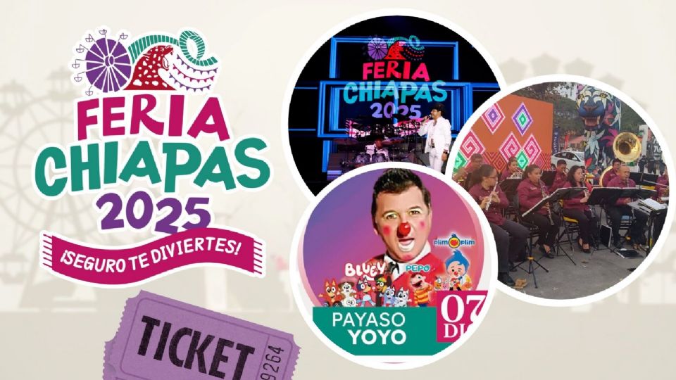 La Feria Chiapas 2025 está en su máximo esplendor.
