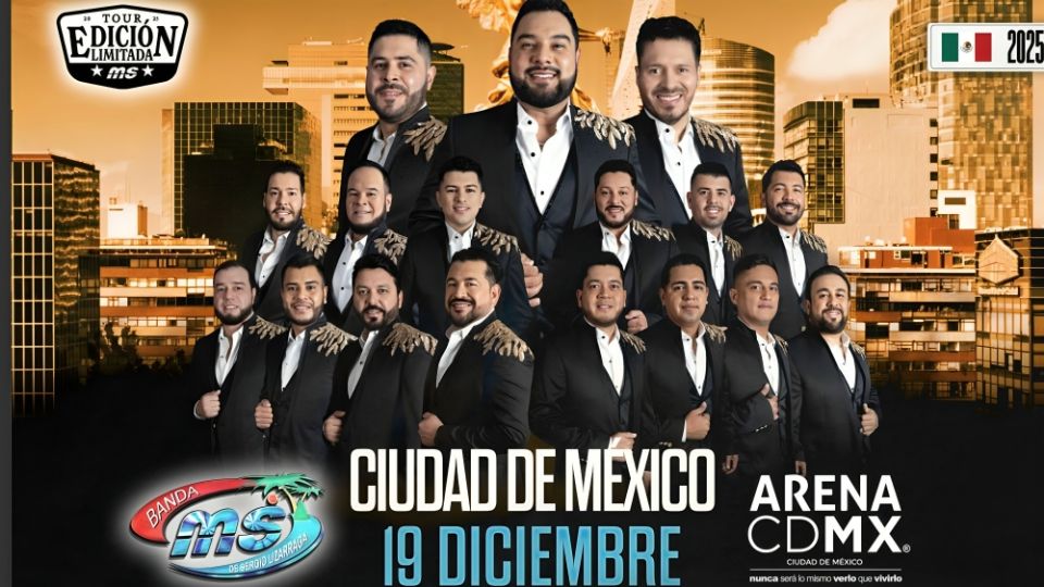 Banda MS en la Arena CDMX 2025