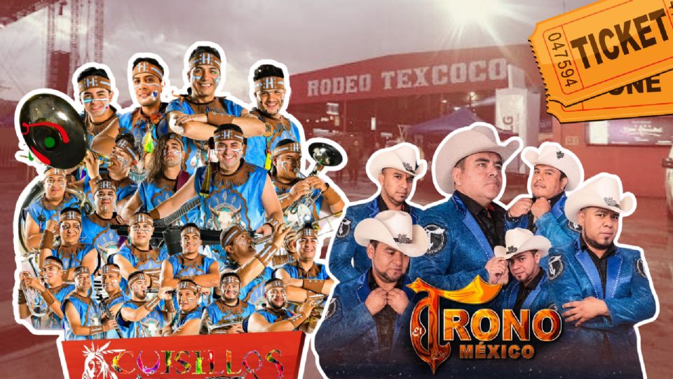 Estas agrupaciones engalanarán el escenario del Rodeo Texcoco