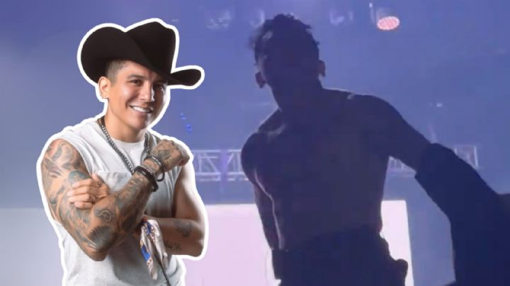 Edwin Luna sorprende a sus fans regalando su ropa en pleno concierto VIDEO