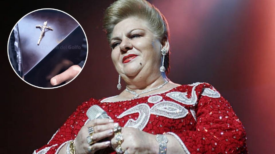 Así recibieron las cenizas de Paquita la del Barrio
