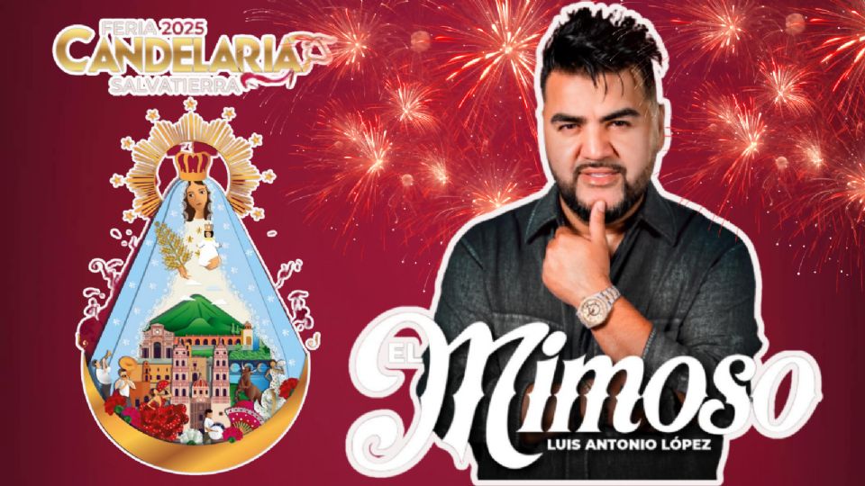 El Mimoso amenizará la noche de este domingo en la Feria de la Candelaria Salvatierra 2025