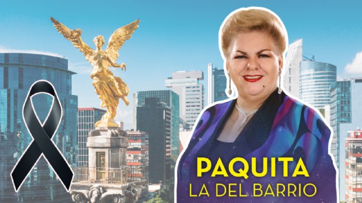 Paquita la del Barrio CDMX EN VIVO: ¿A que hora inicia el recorrido con las cenizas de la cantante y qué calles estarán cerradas?
