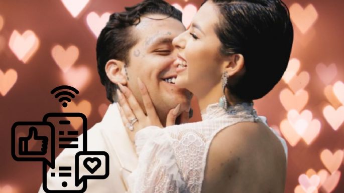 La mujer que se volvió viral por mensaje a Christian Nodal y Ángela Aguilar