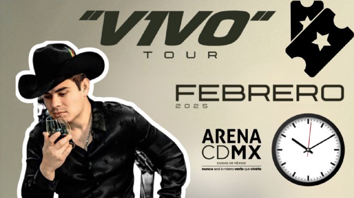 Alfredo Olivas en la Arena CDMX: ¿A qué hora empiezan sus conciertos de la gira “VIVO TOUR”?