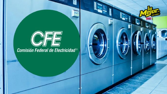 La CFE te ayuda a comprar una lavadora nueva, barata y financiada, si cumples estas condiciones