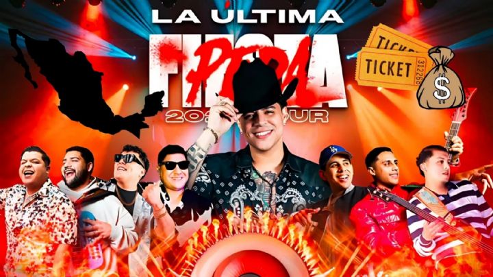Grupo Firme en México: Lista COMPLETA de precios por ciudad para su gira "La Última Peda Tour"