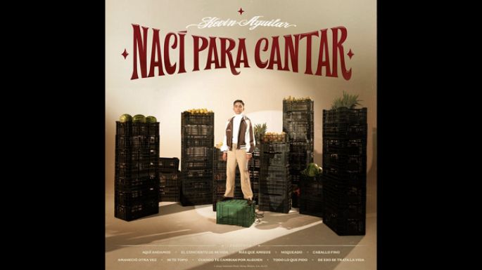 Llegó el esperado álbum de Kevin Aguilar