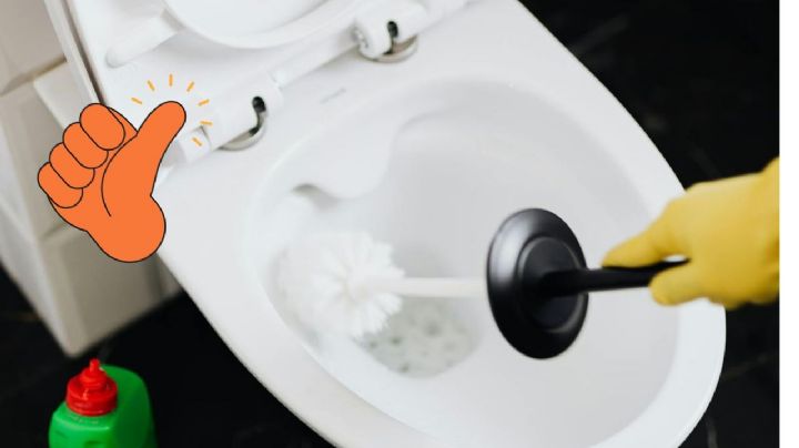 ¿Cómo eliminar las líneas amarillas del baño?