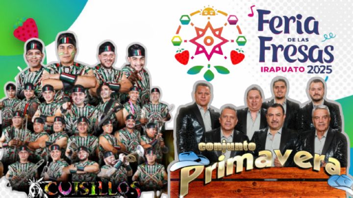 Feria de la Fresas Irapuato 2025: ¿Qué artistas se presentarán HOY 16 de marzo en el Teatro del Pueblo y en el Palenque?