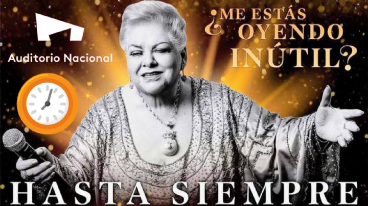 “Hasta Siempre Paquita” en el Auditorio Nacional: Horarios y disponibilidad de boletos para el homenaje en CDMX