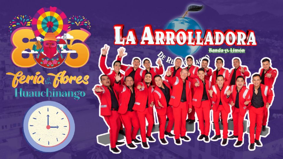 La Arrolladora se presentará HOY en Puebla