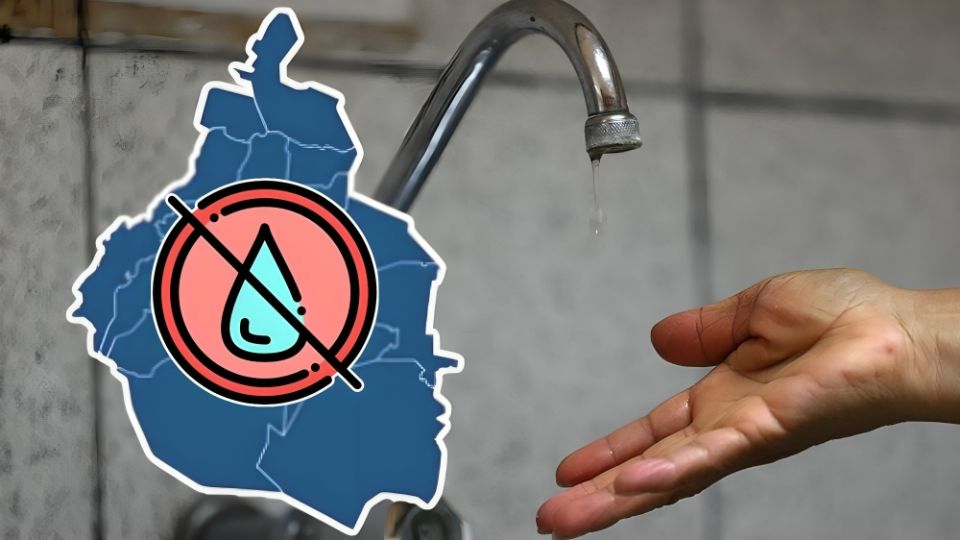 Estas alcaldías de la CDMX tendrán cortes en el suministro de agua