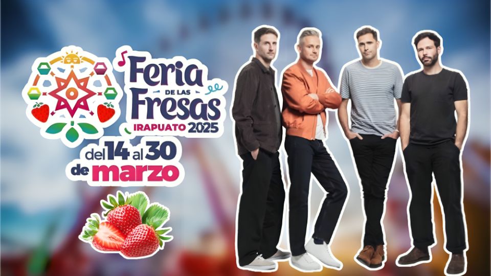 Keane en la Feria de las Fresas Irapuato 2025