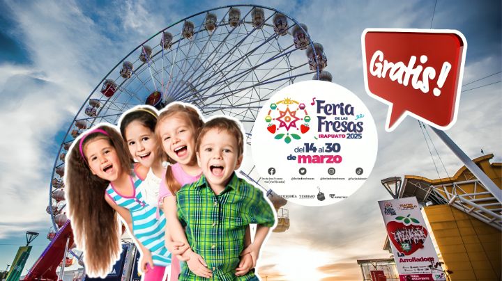 Feria de las Fresas Irapuato 2025: ¿Qué día hay juegos gratis?