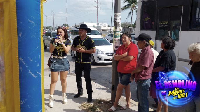 ¡El Remolino de La Mejor 100.1 FM!