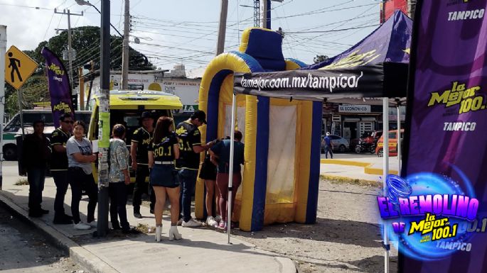 ¡El Remolino de La Mejor 100.1 FM!