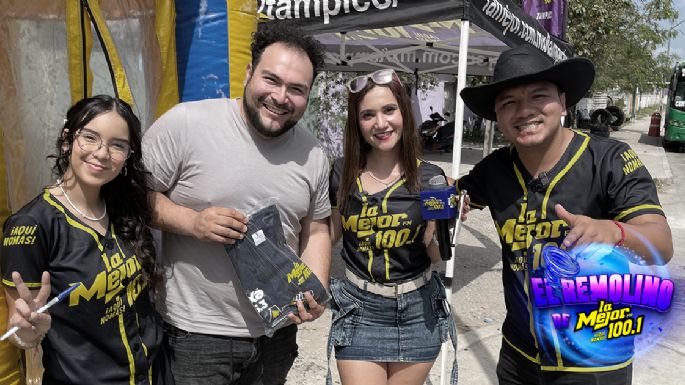 ¡El Remolino de La Mejor 100.1 FM!