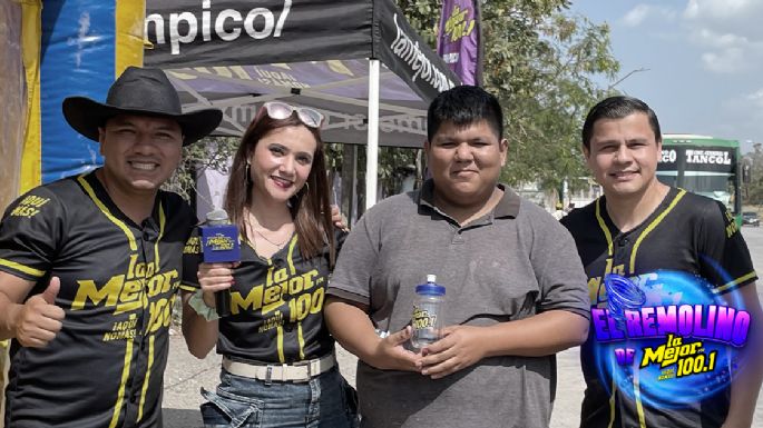 ¡El Remolino de La Mejor 100.1 FM!