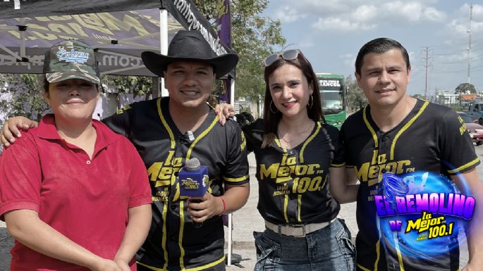 ¡El Remolino de La Mejor 100.1 FM!