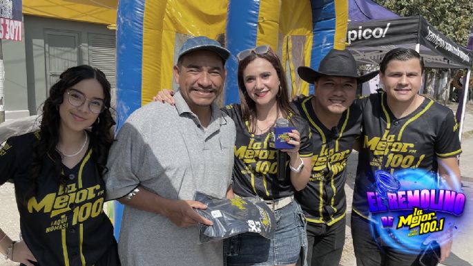 ¡El Remolino de La Mejor 100.1 FM!
