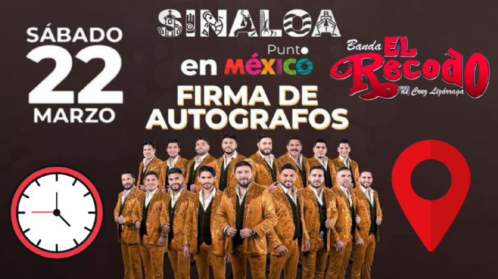 Firma de Autógrafos Banda El Recodo HOY: Horario y ubicación para su convivencia en CDMX