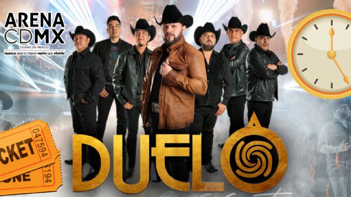 ¿A qué hora empieza el concierto de Grupo Duelo HOY en la Arena CDMX?