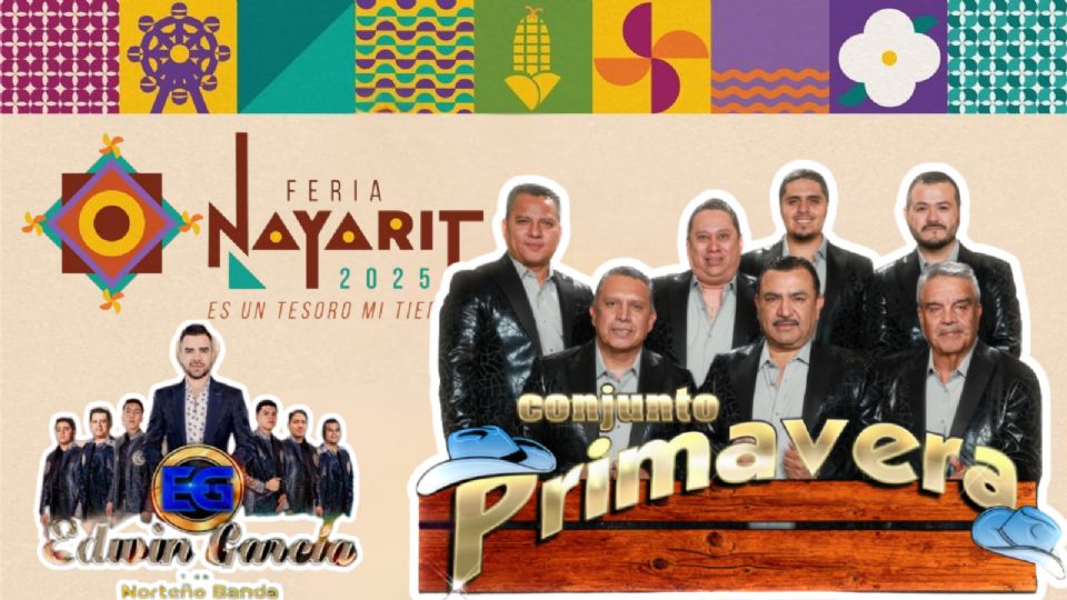 Estos son los artistas que se presentarán HOY en el segundo día de la Feria Nayarit 2025.