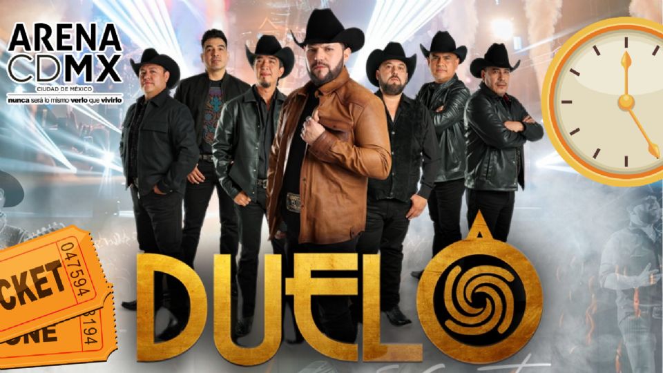 Grupo Duelo conquistará HOY la Arena CDMX
