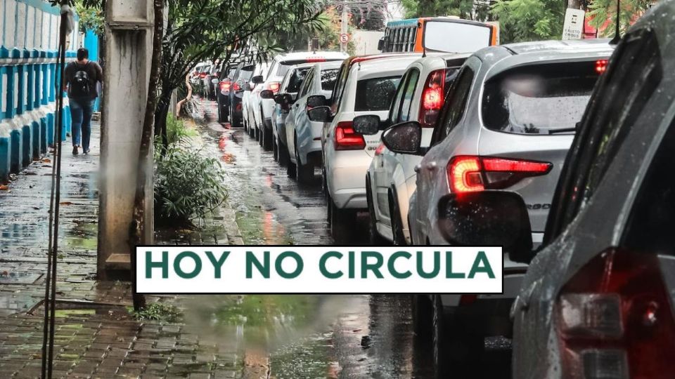 Conoce qué placas y engomado no pueden circular por la CDMX y Edomex.