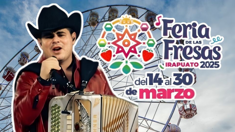 Alfredo Olivas en la Feria de las Fresas Irapuato 2025